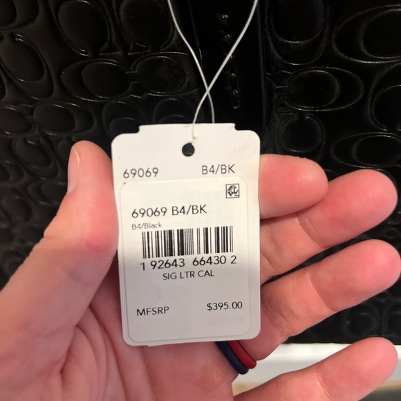 Coach 69069 Charlie Carryall in Signature Embossed Leather with Rivets NWT - Picture 5 of 9